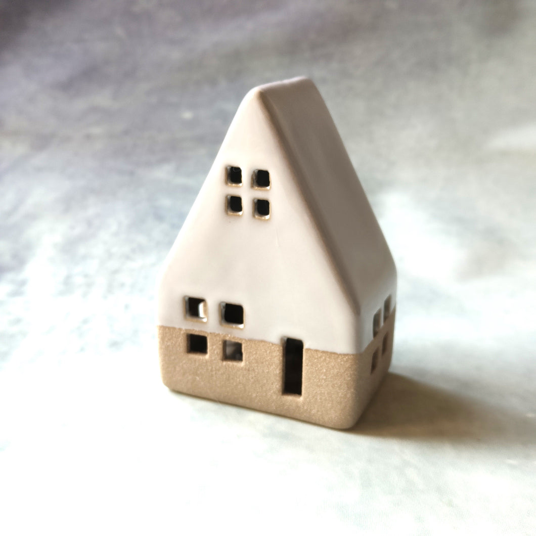 LED Ceramic Houses by Gainsborough Gifts.  Available in white or green.