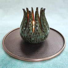 Medusa Candle / Tealight Holder ~ copper or green