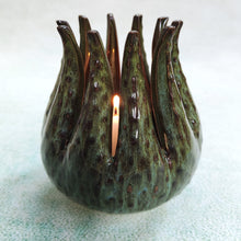 Medusa Candle / Tealight Holder ~ copper or green
