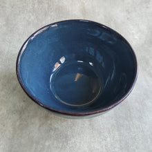 Glazed Ceramic Bowls ~ Inky Blue or Frosty Grey ~ Grand Illusions