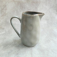 Glazed Ceramic Jugs ~ Inky Blue or Frosty Grey ~ by Grand Illusions