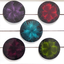Lacquer Starburst Coasters ~ Fair Trade ~ Namaste