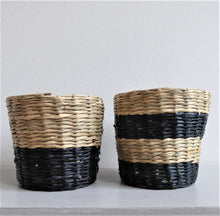 Mini Seagrass Baskets ~ Set of Two ~ Sass & Belle