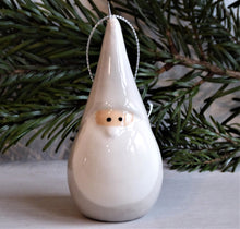 Hanging Nordic Santa Christmas Decorations ~ Grey or Red