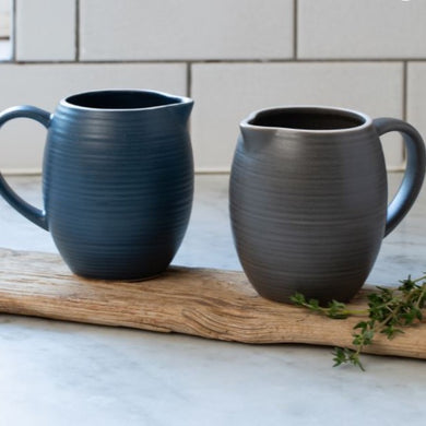 Hygge Stoneware Jugs ~ Blue or Grey ~ by Grand Illusions