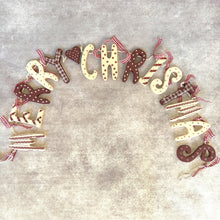 Heaven Sends Wooden Scandi Merry Christmas Garland