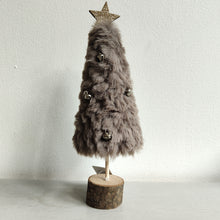 Fur Christmas Trees with Bells