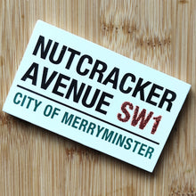 Four Christmas-themed street signs by Heaven Sends - Nutcracker Avenue