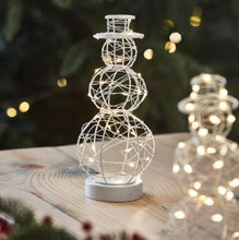 White Snowman LED Table Light by Lightstyle London