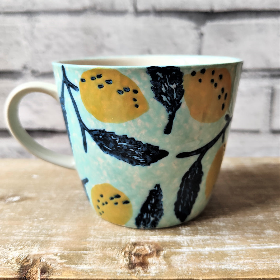 Lemon Tree Mug by Gisela Graham