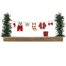 Santa's Washing Line Christmas Decoration