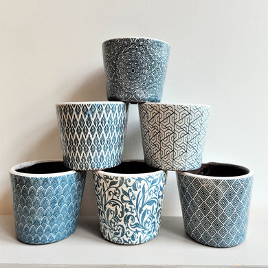 Old Style Dutch Pots ~ Teal ~ Grand Illusions