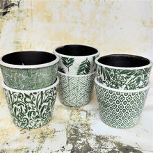Old Style Dutch Pots / Planters ~ Green ~ by Grand Illusions