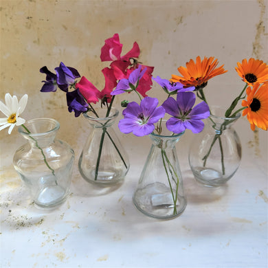 Liberte Glass Bud Vases by Grand Illusions