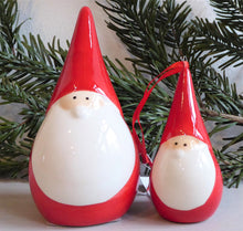 Grey Nordic Santa Christmas Decorations ~ Large, Medium, and Hanging