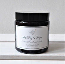 Scented Vegan Candles in Brown Glass Pharmacy Jar