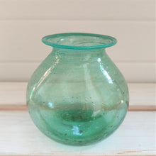 Recycled Glass Vases by Grand Illusions ~ Teal or Lapis Blue